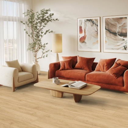 Виниловый клеевой пол ABERHOF Rhein Glue Down 1041 Kortes