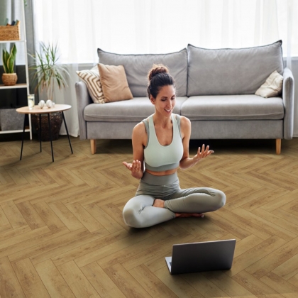 Полимерно-каменное покрытие SPC Aberhof Verde 4401 Tanaro Полимерно-каменное покрытие SPC Aberhof Verde 4401 Tanaro