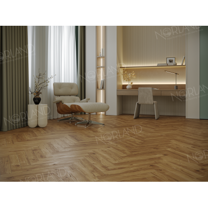 Ламинат NORLAND Herringbone Elegant LF303-18 Дуб Корсика