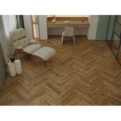 Ламинат NORLAND Herringbone Elegant LF303-18 Дуб Корсика