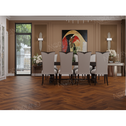Ламинат NORLAND Herringbone Elegant LF303-19 Орех Кипр