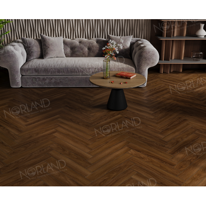 Ламинат NORLAND Herringbone Elegant LF303-22 Дуб Треско