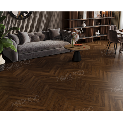 Ламинат NORLAND Herringbone Elegant LF303-22 Дуб Треско