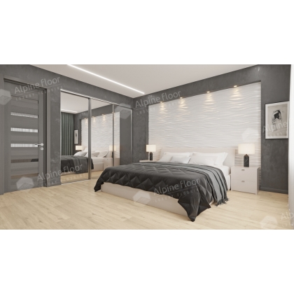 Виниловый клеевой пол ALPINE FLOOR Liberty Loose Lay ECO 23-1 Дуб Ваниль