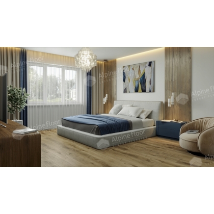 Виниловый клеевой пол ALPINE FLOOR Liberty Loose Lay ECO 23-3 Дуб Натуральный отбеленный