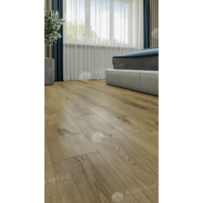 Виниловый клеевой пол ALPINE FLOOR Liberty Loose Lay ECO 23-3 Дуб Натуральный отбеленный