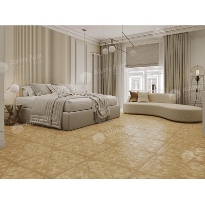 Полимерно-каменное покрытие SPC ALPINE FLOOR Parquet Sirocco ECO 25-1 Версаль