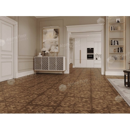 Полимерно-каменное покрытие SPC ALPINE FLOOR Parquet Sirocco ECO 25-3 Елисейские поля