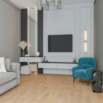 Полимерно-каменное покрытие ALTA STEP Gusto SPC3307 Дуб Кардамон