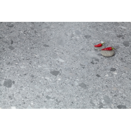 Полимерно-каменное покрытие SPC BONKEEL Tile Grigio Terrazzo