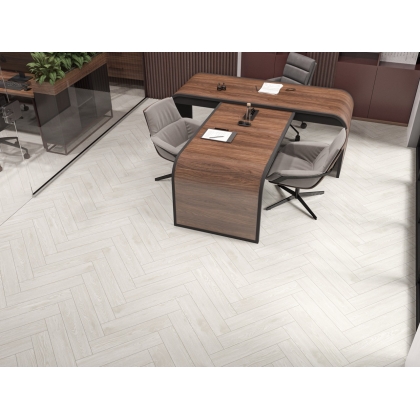 Полимерно-каменное покрытие Cronafloor Herringbone H003 Дуб Нант