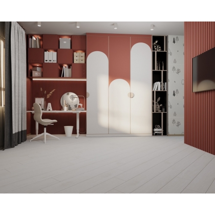 Полимерно-каменное покрытие Cronafloor Wood W006 Дуб Беленый