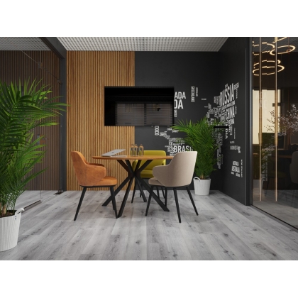 Полимерно-каменное покрытие Cronafloor Wood W010 Дуб Серый