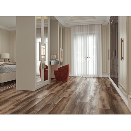 Полимерно-каменное покрытие Cronafloor Wood W019 Дуб Охрид