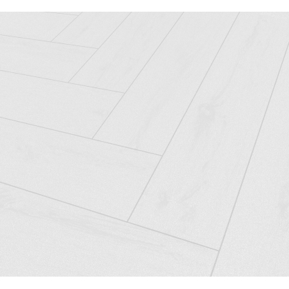 Полимерно-каменное покрытие SPC The Floor Herringbone D2935 White