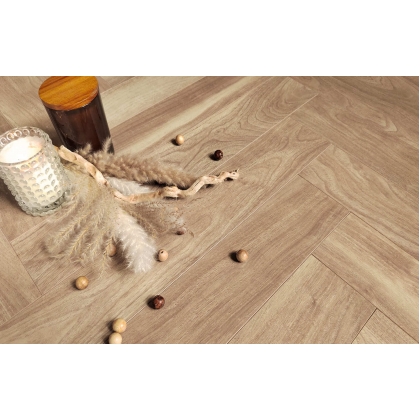 Ламинат FLOOR FORT Walnut Tree Herringbone 19004-30 HC Орех Питсбург