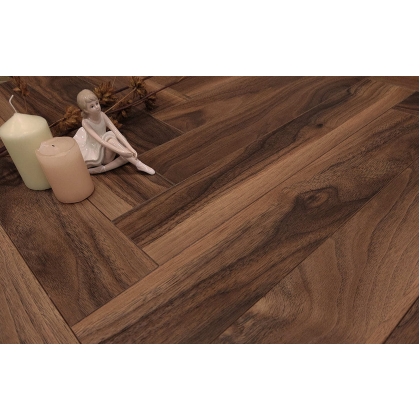Ламинат FLOOR FORT Walnut Tree Herringbone 19023 HC Орех Кембридж