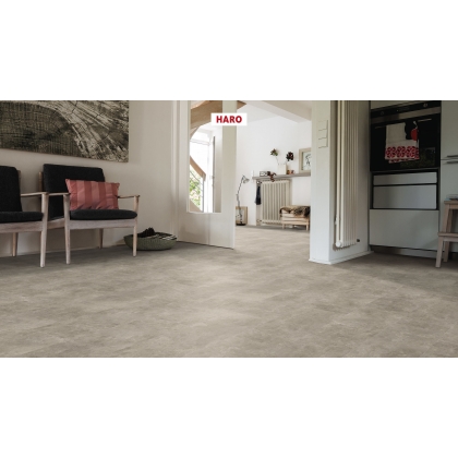 Эко-полы Disano by Haro Classic Aqua Piazza 4V 543720 Бетон Брут серый