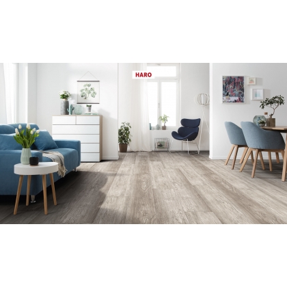 Эко-полы Disano by Haro Classic Aqua Plank XL 4V 543730 Дуб Кантри Серый