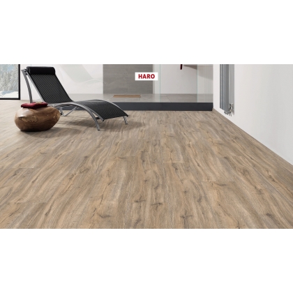 Эко-полы Disano by Haro Classic Aqua Plank XL 4V 543731 Дуб Каменный Кремовый