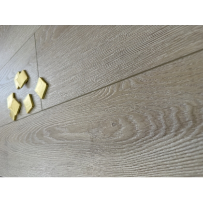 Полимерно-каменное покрытие ICON FLOOR Aquamarine SPC AQ-17 Дуб Беринг