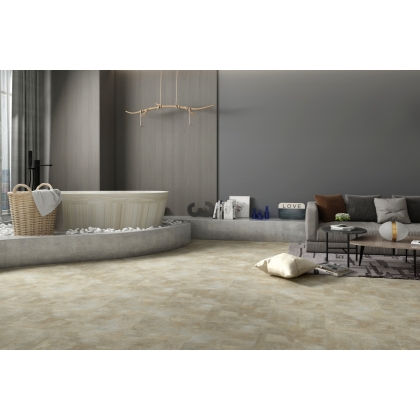 Полимерно-каменное покрытие ICON FLOOR Marble SPC XPE ML-68 Бетон Буржуа