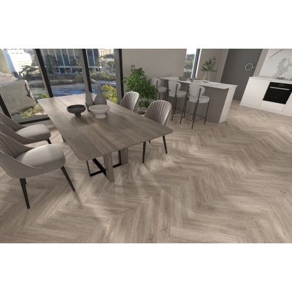 Виниловый клеевой пол ICON FLOOR Purple LVT PLVT-202 Дуб Корбюзье