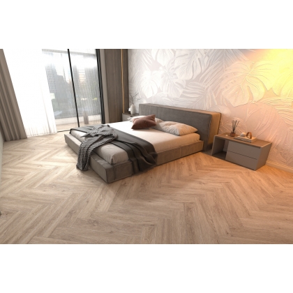 Виниловый клеевой пол ICON FLOOR Purple LVT PLVT-202 Дуб Корбюзье