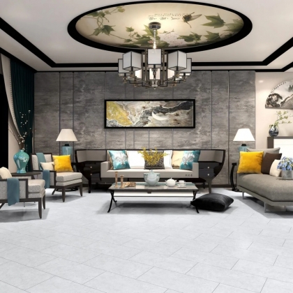 Полимерно-каменное покрытие ICON FLOOR Marble SPC XPE ML-62 Доломит Роден