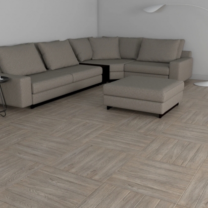 Полимерно-каменное покрытие ICON FLOOR Purple SPC PL-304 Дуб Барди