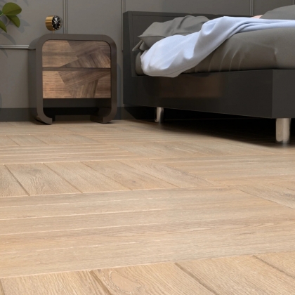 Полимерно-каменное покрытие ICON FLOOR Purple SPC PL-310 Дуб Беренс