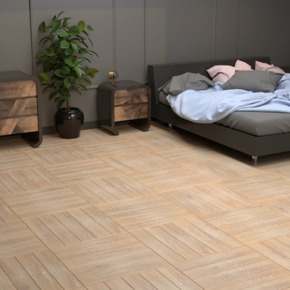Полимерно-каменное покрытие ICON FLOOR Purple SPC PL-310 Дуб Беренс