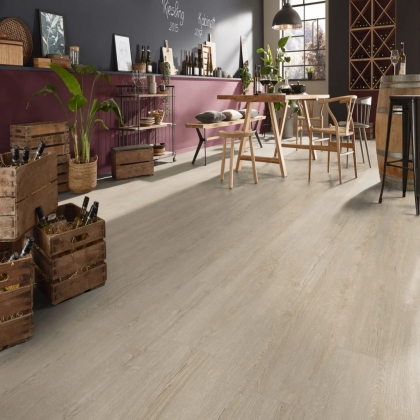 Ламинат KRONOTEX Exquisit Aqua D41182 Дуб Горизонт Кремовый