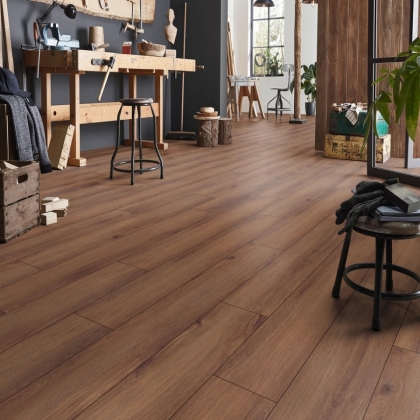 Ламинат KRONOTEX Robusto D80612 Дуб Норфолк Кофе