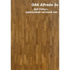 Паркетная доска PRIMAVERA Oak Alfredo 3S матовый лак