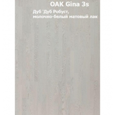 Паркетная доска PRIMAVERA Oak Gina 3S матовый лак