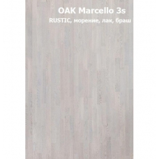 Паркетная доска PRIMAVERA Oak Marcello 3S браш лак
