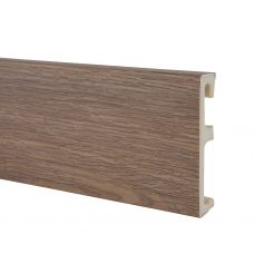 Плинтус композитный SALAG Alpha 80 AP8138 Oak Royal 80*16*2400 мм