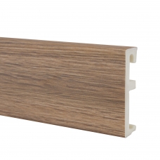 Плинтус композитный SALAG Alpha 80 AP8141 Oak Mint 80*16*2400 мм