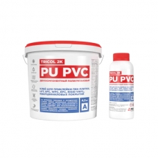 Клей для ПВХ, SPC и кварцвиниловых покрытий TRICOL 2K PU PVC Двухкомпонентный полиуретановый 5 кг