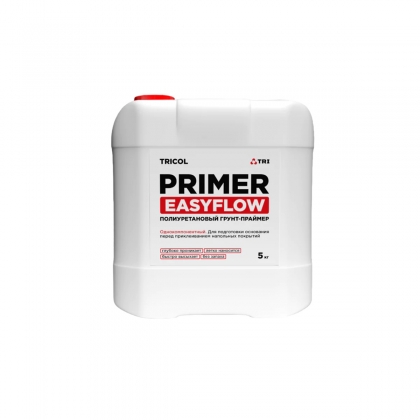 Грунт-праймер однокомпонентный полиуретановый TRICOL PRIMER EASYFLOW 5кг Грунт-праймер однокомпонентный полиуретановый TRICOL PRIMER EASYFLOW 5кг