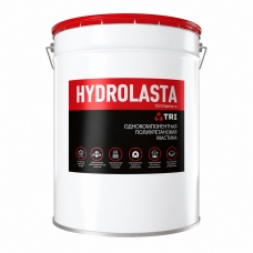 Однокомпонентная гидроизоляционная полиуретановая мастика TRICOL HYDROLASTA 15кг белая банка