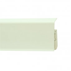 Плинтус пластиковый WINART Quadro 80 318 Белый матовый 80*22*2200 мм
