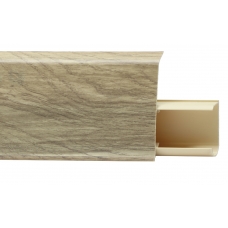 Плинтус пластиковый WINART Terra 72 736 Дуб Ностальгия 72*22*2200 мм