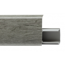 Плинтус пластиковый WINART Terra 72 745 Шторм 72*22*2200 мм